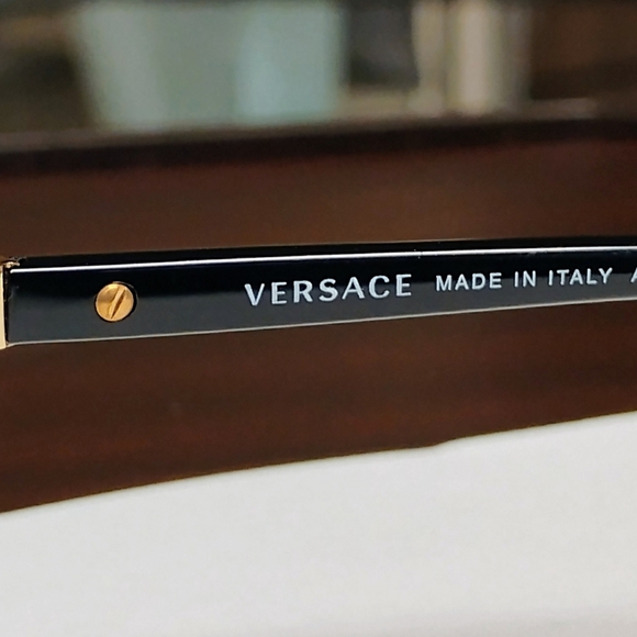Versace Women's Glasses in Havana Green - Picture 3 of 6